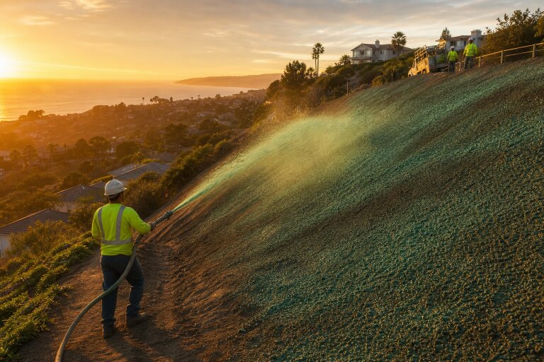 Hydroseeding